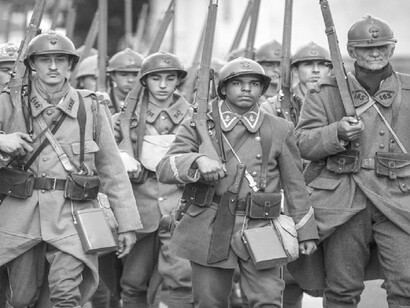 La batalla de Verdún, librada del 21 de febrero al 18 de diciembre de 1916, fue la mayor y más larga batalla de la Primera Guerra Mundial en el frente occidental entre los ejércitos alemán y francés