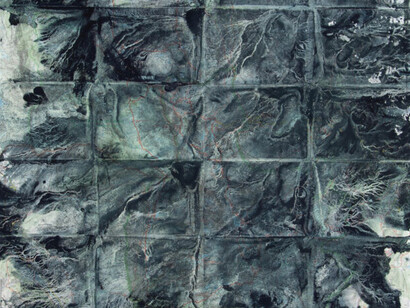 Melissa McGill, Water story (Po source, l), 2023. Per gentile concessione della Galleria Mazzoleni