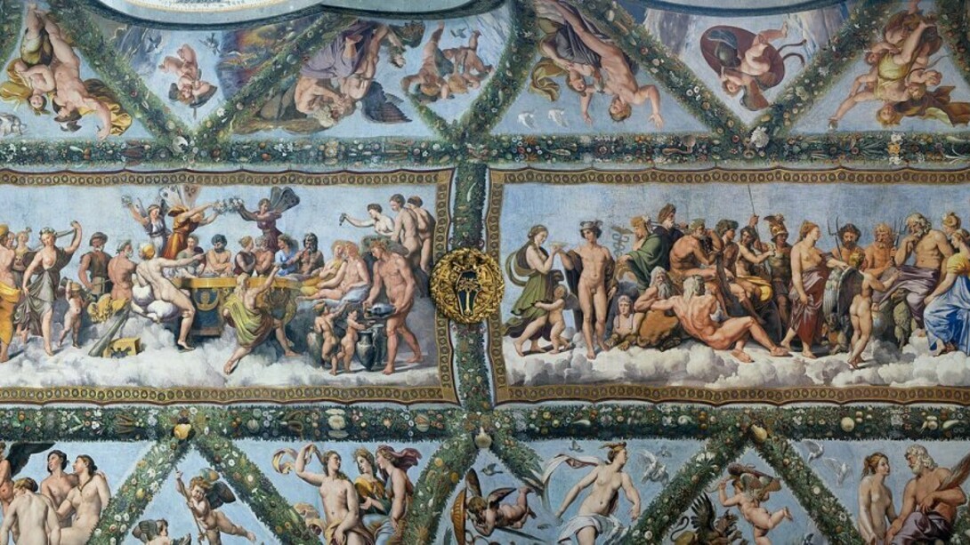 Affreschi Amore e Psiche Raffaello