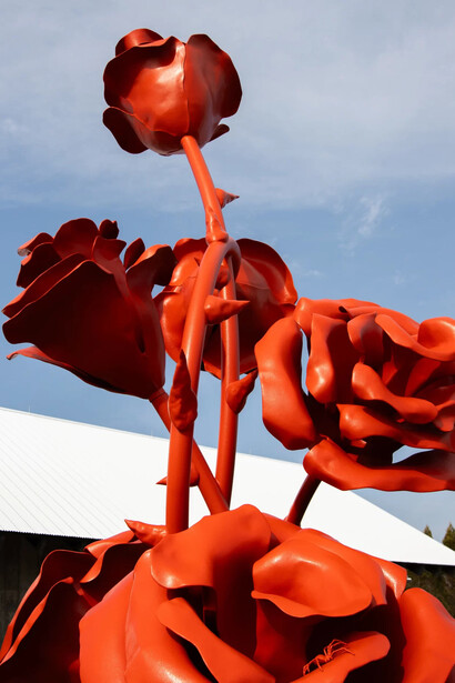 Will Ryman, Shanghai 6, exhibition view. Courtesy of Parrish Art Museum