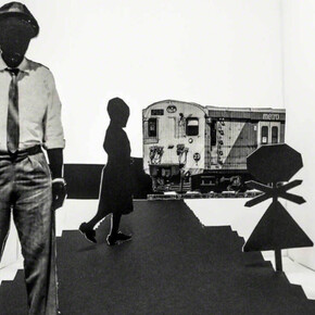 "Re palame tereneng e fosahetseng, from the series Reconstruction of a Family, 2016. © Lebohang Kganye. Courtesy AFRONOVA GALLERY and ROSEGALLERY."

