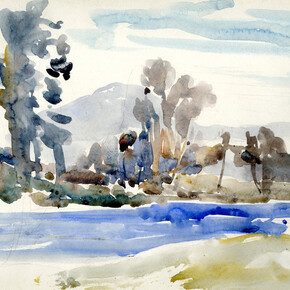Places of the Mind: British watercolour landscapes 1850–1950. Courtesy of British Museum