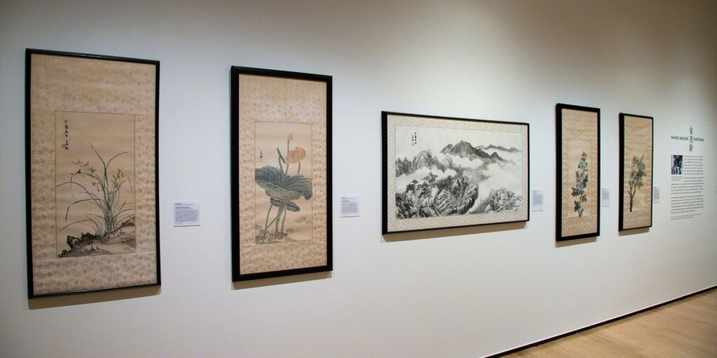 Soong Mayling: Paintings. Courtesy of Davis Museum 