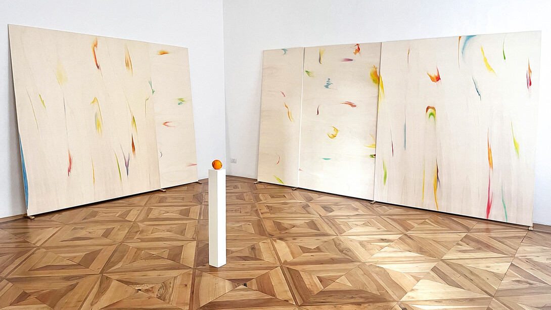 Mario Airò, Co-mondo, exhibition view. Courtesy of Tucci Russo Gallery 