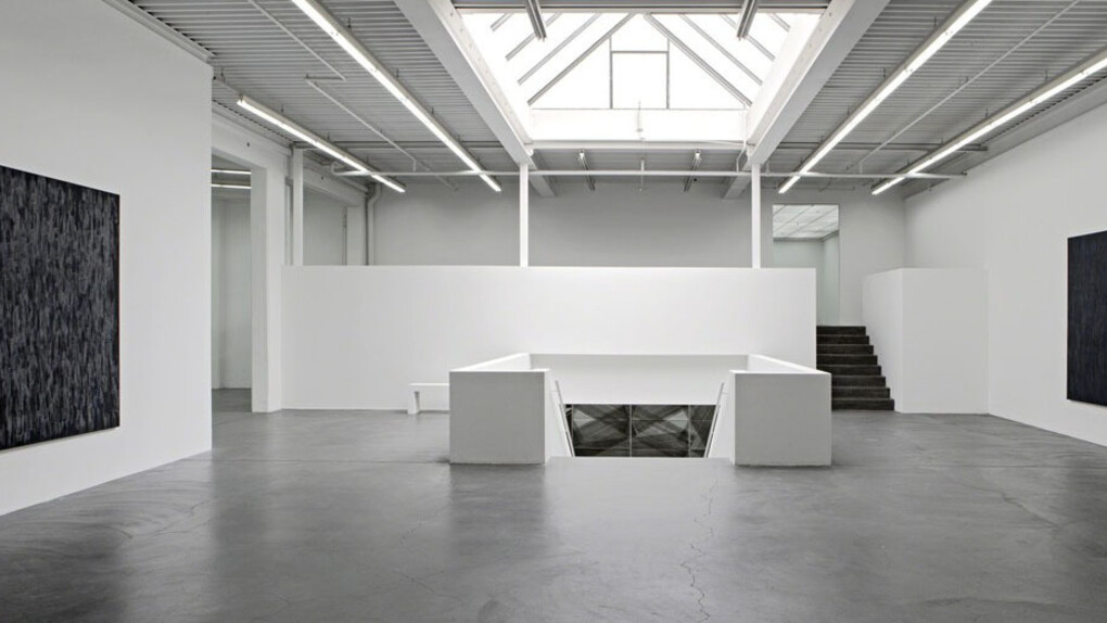 Marcia Hafif, Exhibition view. Courtesy of Kunsthaus Baselland