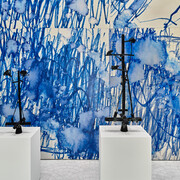 Sterling Ruby, Till death do us part, exhibition view. Courtesy of Gagosian Gallery