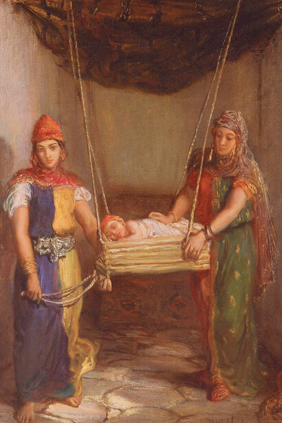 Scene in the Jewish Quarter of Constantine
by Théodore Chassériau French, 1851