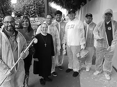 Cleaning con la comunità filippina