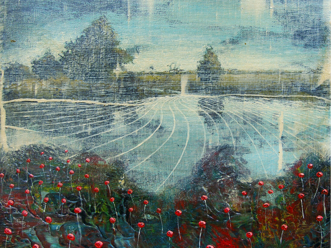 VICARI MARIKA, As I Walk, 2015, Grafite su tavola, 20x20 cm 