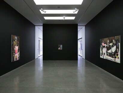 Magnus Plessen, The Skin of Volume, Exhibition view. Courtesy of White Cube