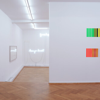 Verschiedene künstler, The lines between, ausstellungsansicht. Mit freundlicher genehmigung von Bernhard Knaus Fine Art