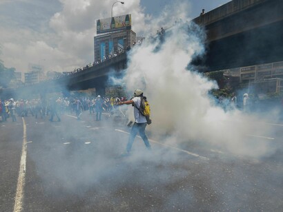 Protestas en Caracas