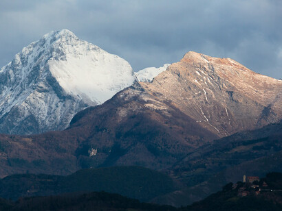 Alpi Apuane, Pania della Croce innevata