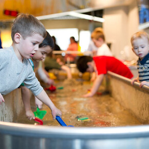 Erosion Table. Courtesy of Science Nord