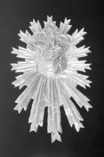 Date:second half 18th century
Culture:Italian, Naples
Medium:Tin, partially gilt
Dimensions:Height: 8 7/8 in. (22.5 cm)
Classification:Crèche
Credit Line:Gift of Loretta Hines Howard, 1964