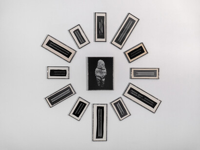 Vincent Lemaire, Entropie, exhibition view. Courtesy of Galerie Dix9