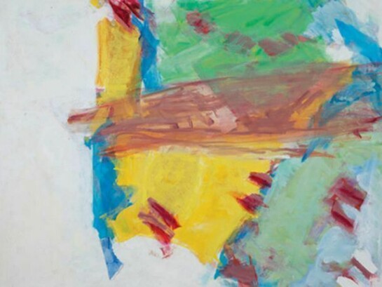 Natalie Edgar, Letter From Uccello #2, 2012, Oil on canvas, 42 x 56 inches; 106.7 x 142.2 cm