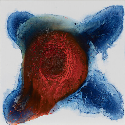 GeorgII Uvs, Genesis #2 [Light Exposure], 2017, 90x90cm. Courtesy the artist