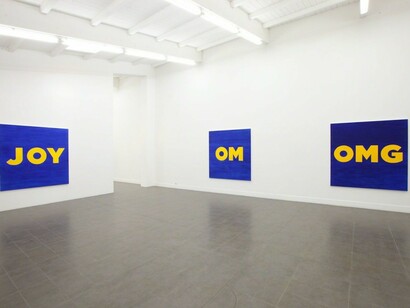 Deborah Kass, Art Histories, Exhibition view. Courtesy of Brand New Gallery