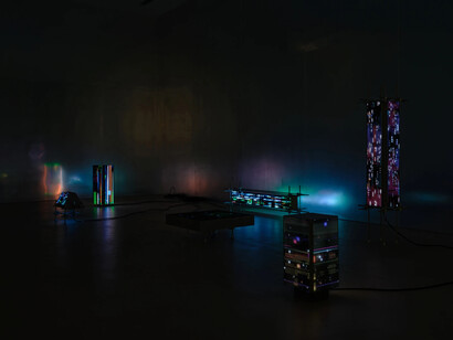 Chen Wei, The invisible road, exhibition view. Courtesy of Ota Fine Arts 