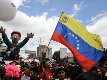 Manifestación en Venezuela