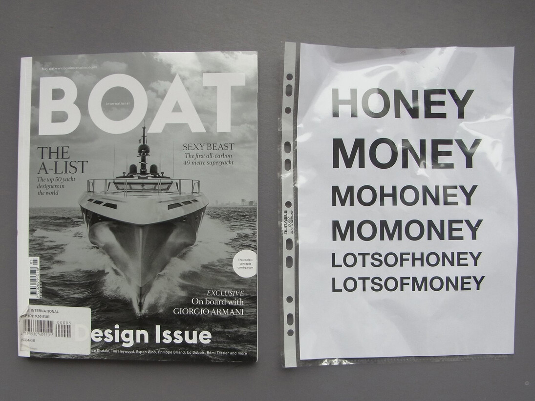 Johannes Wohnseifer. Honey and Money