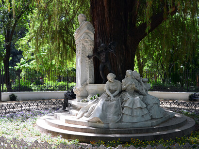 Glorieta de Gustavo Adolfo Bécquer, parque María Luisa. Sevilla, España