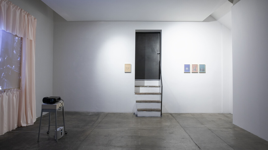 Mara Palena, Project room #1, The window, vista della mostra. Per gentile concessione del LabOratorio degli Angeli