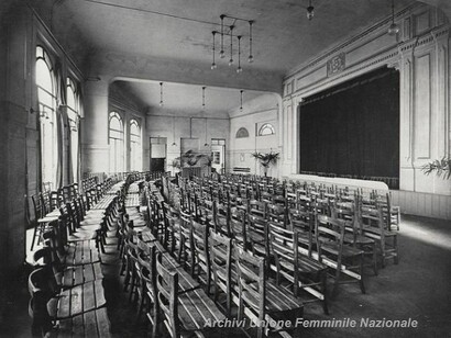 Teatro presso l'Unione Femminile Nazionale. Foto: Archivi Unione Femminile Nazionale