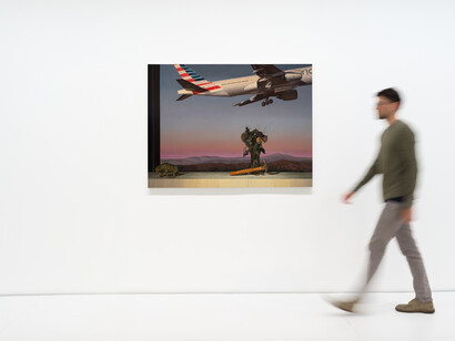 Paul Rouphail, Hammer, exhibition view. Courtesy of Jack Barrett Gallery