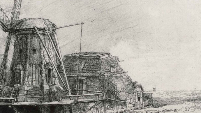 Rembrandt's Etchings. Courtesy of Museum Het Rembrandthuis