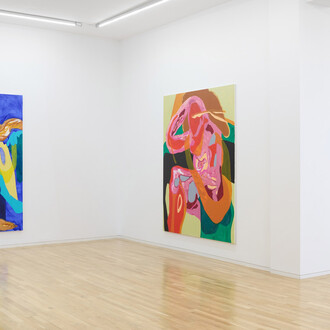 Jana Schröder, Minimum-intensity projection, ausstellungsansicht. Mit freundlicher genehmigung von Jahn und Jahn