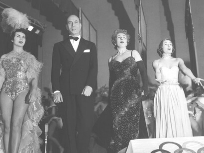 Garinei e Giovannini. La commedia musicale italiana "La padrona di Raggio di Luna", (1955)