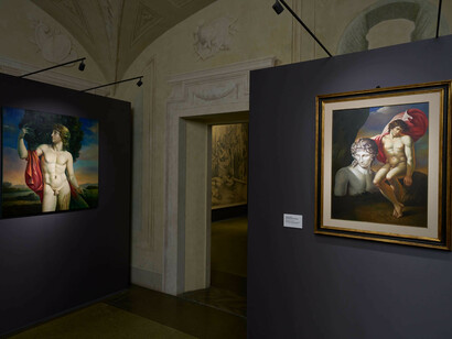 Carlo Maria Mariani, Arte beyond time, exhibition view. Courtesy of Gallerie degli Uffizi