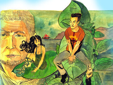 "Los quejosos". Ilustración de Niccolò Pizzorno, tomada se la novela de cuentos de hadas: "Mammoy" de Patrizia Boi