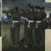 Edouard Manet 1832 - 1883, The Execution of Maximilian, about 1867-8, Oil on canvas, 193 x 284 cm, © The National Gallery, London