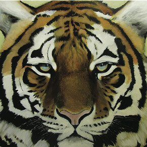 Katie Buckett, Monarch, 2015, oil on canvas, 122 x 153 cm