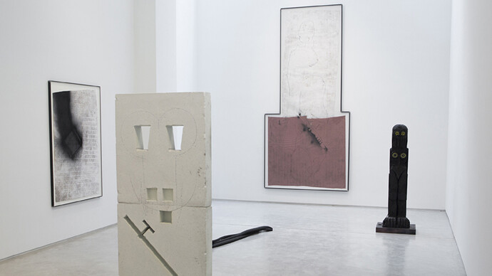 Huma Bhabha. Courtesy of The Contemporary Austin
