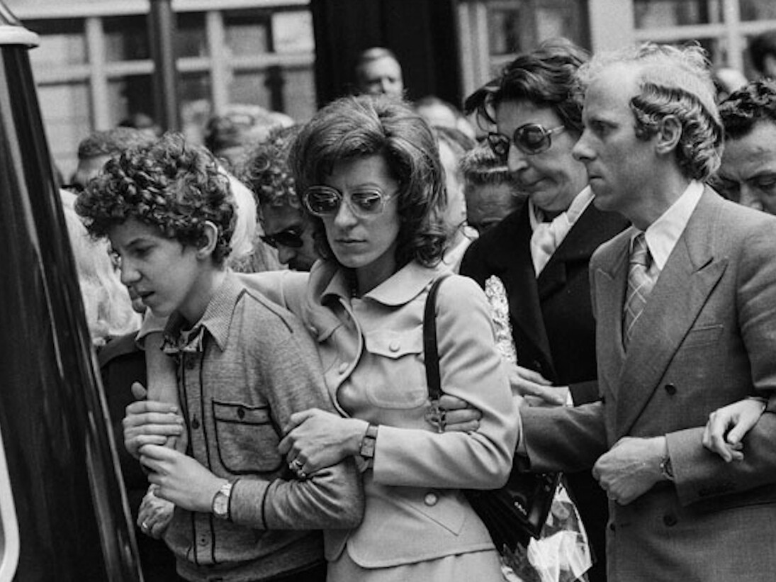 Mauro Galligani, Funerali Calabresi, 1972