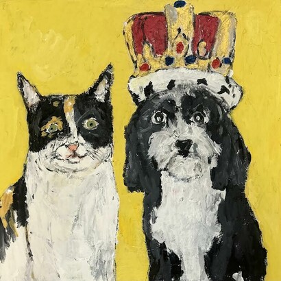 Eric Ginsburg, Nick and Delilah. Courtesy of Fridge Art Fair Miami