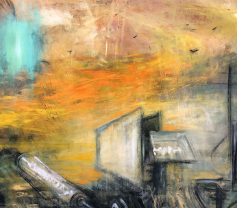 Kristian David, Uccelli (dettaglio), 2025. Cortesia di Kristian David