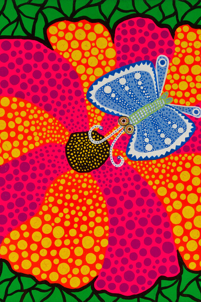 Yayoi Kusama, Chin, 2004. Courtesy of Opera Gallery