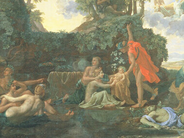 The Infant Bacchus Entrusted to the Nymphs of Nysa; The Death of Echo and Narcissus