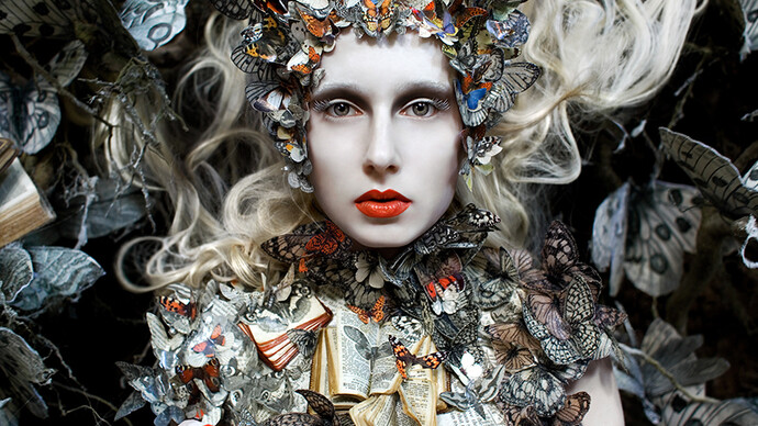Kirsty Mitchell, The Ghost Swift, archival pigment print, 140 x 91 cm, edition of 5