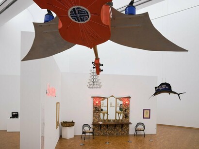 Ursula Burghardt und Benjamin Patterson, Fluxus und darüber hinaus, Ausstellungsansicht. Mit freundlicher Genehmigung des Museum Ludwig