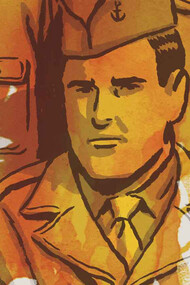 El rostro de Miguel Campos reflejado en el comic "Los surcos del azar" de Paco Roca