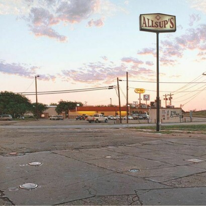 Rod Penner, Allsup's, 2013, Acrylic on panel, 6 x 6 inches (15.2 x 15.2 cm)