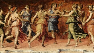 Baldassarre Peruzzi, Apollo e le Muse