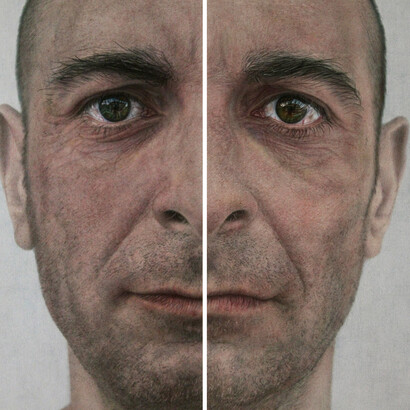 Vania Comoretti
DUAL
2014
Acquarello, china e pastello su carta
dittico cm 44x45
