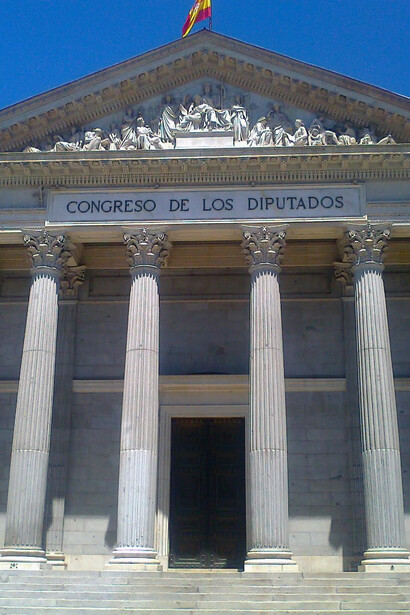 Palacio de las Cortes, Madrid